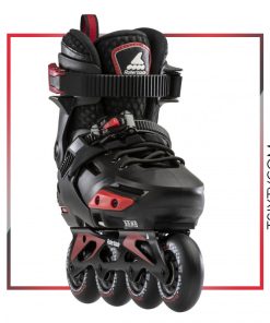 قیمت و خرید کفش اسکیت Rollerblade مدل Apex G مشکی - قرمز - انواع رول اسکیت دخترانه و پسرانه، بچه گانه و بزرگسال، ارزان و حرفه ای، اسکیت چهار چرخ، رولر، رولربلید، پاتیناژ و روی یخ در فروشگاه Tsixty
