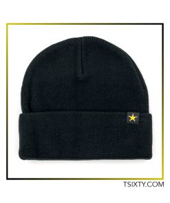 مشخصات، قیمت و خرید کلاه بافتنی ستاره TSIXTY مشکی. خرید کلاه زمستانی بچهگانه و بزرگسال . کلاه بافتنی با کیفیت